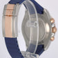 Rolex Yacht-Master II Two-Tone 18K Rose Gold Steel White 44mm Blue 116681 Watch