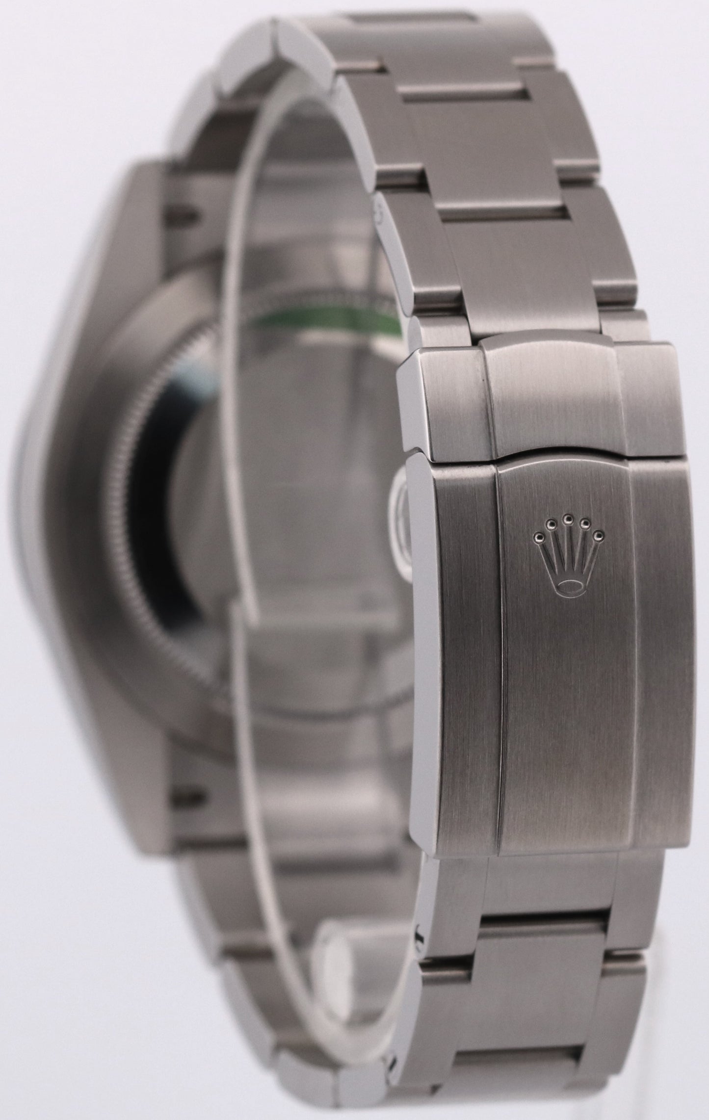 2020 PAPERS Rolex Oyster Perpetual 41 SILVER Stainless Oyster 41mm 124300 BOX