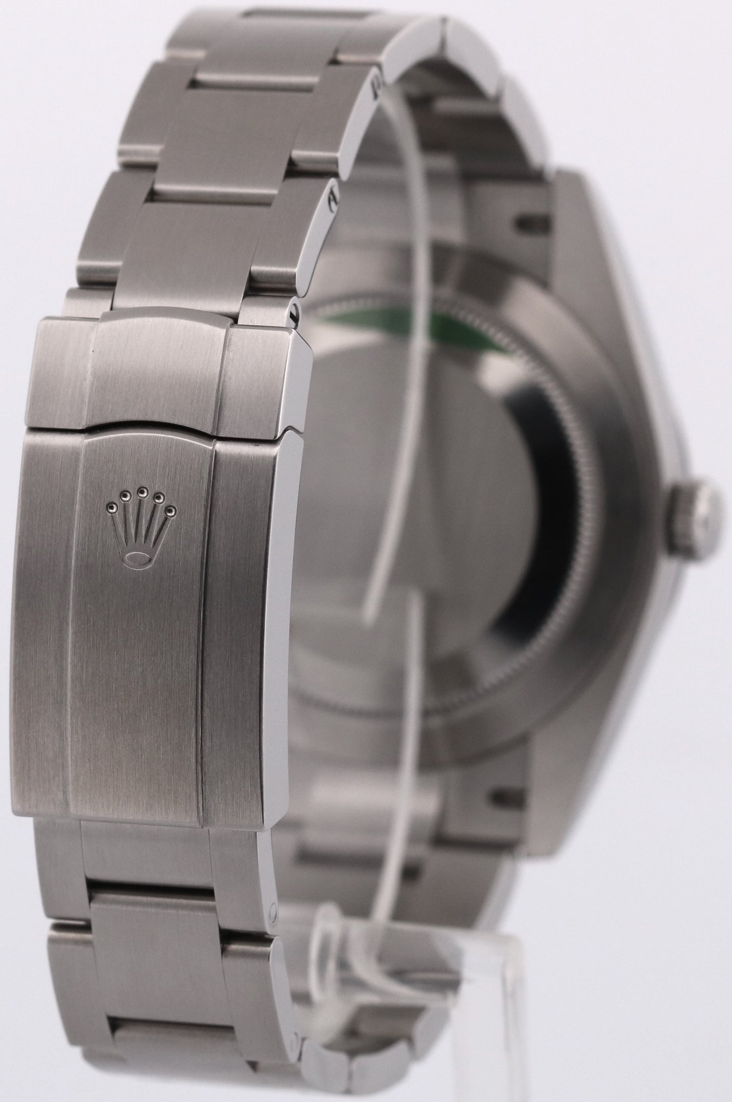 2020 PAPERS Rolex Oyster Perpetual 41 SILVER Stainless Oyster 41mm 124300 BOX