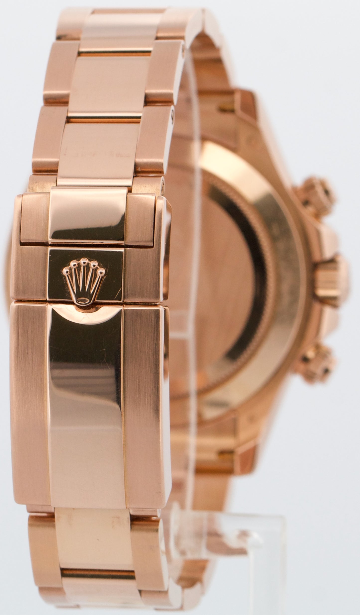 PAPERS Rolex Daytona Cosmograph BLACK Sundust 40mm 18K Rose Gold 116505 BOX