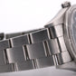 Rolex Oyster Perpetual Date BLUE 34mm ENGINE-TURNED Steel Oyster Watch 15000 BOX
