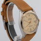 Rolex DateJust CHAMPAGNE Two-Tone Yellow Gold Stainless Steel 36mm 16013 Watch