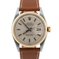 Rolex DateJust SILVER Two-Tone Stainless Steel Automatic 36mm 6605 Watch