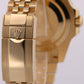 2025 PAPERS Rolex GMT-Master II 18K Yellow Gold JUBILEE 40mm 126718 GRNR BOX
