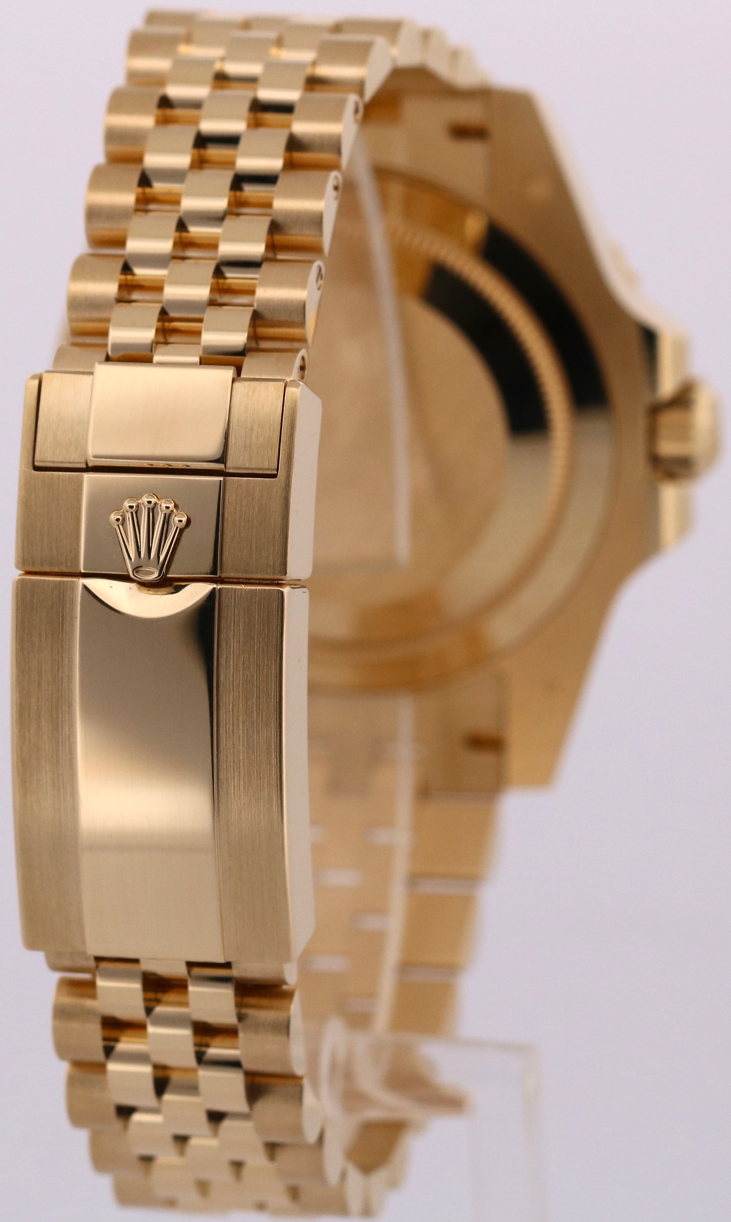 2025 PAPERS Rolex GMT-Master II 18K Yellow Gold JUBILEE 40mm 126718 GRNR BOX