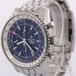 2019 PAPERS Breitling Navitimer World GMT Steel 46mm Chronograph A24322 BOX