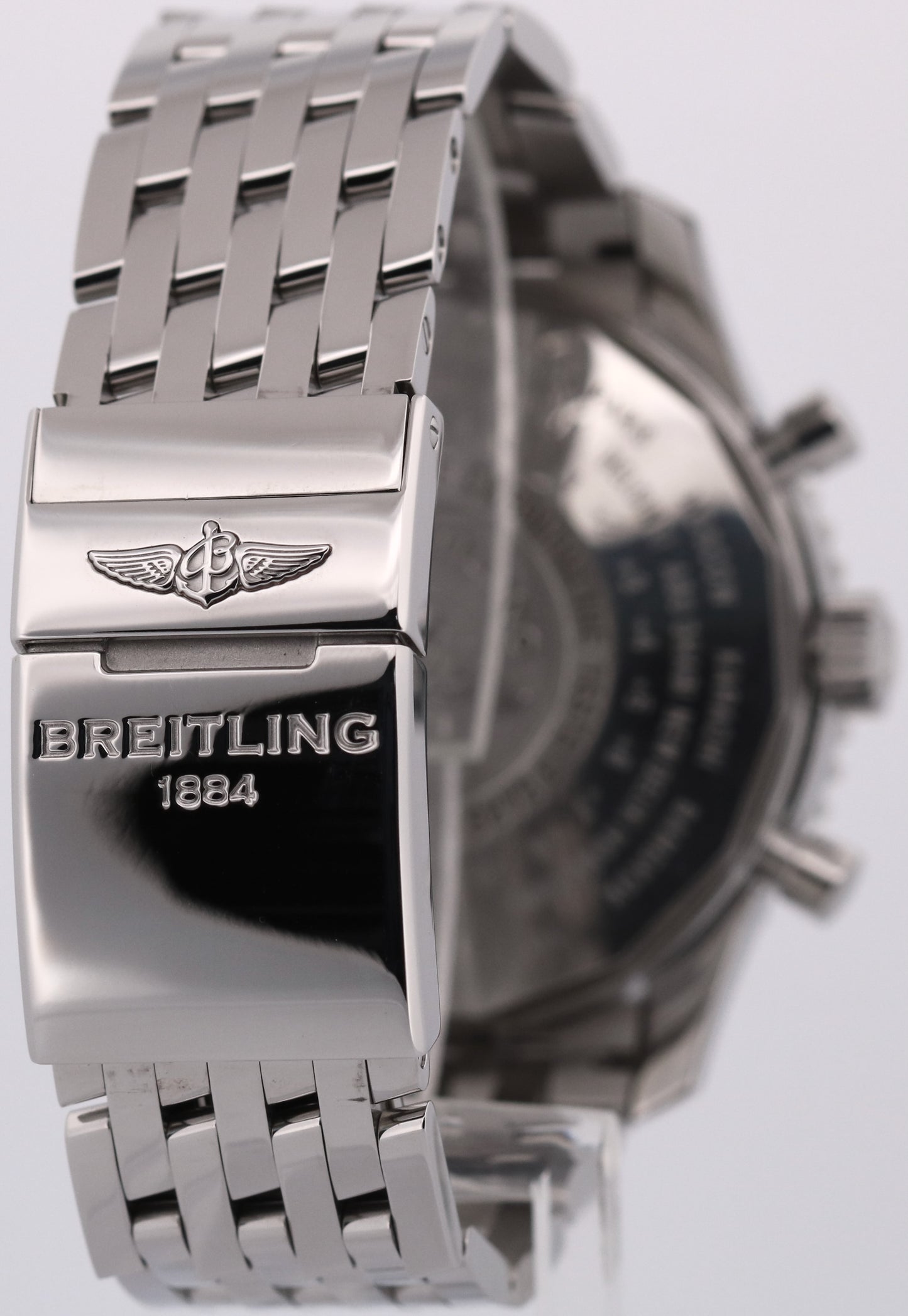 2019 PAPERS Breitling Navitimer World GMT Steel 46mm Chronograph A24322 BOX
