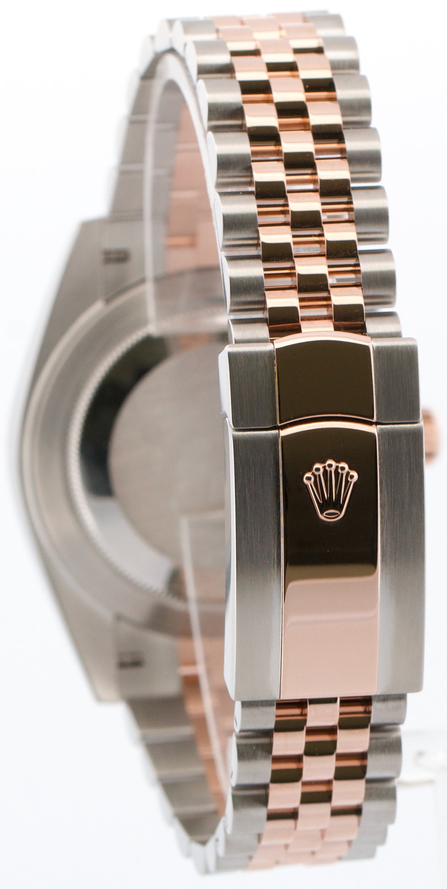 Rolex DateJust 41 Rhodium WIMBLEDON 18k Gold Fluted Steel JUBILEE 41mm 126331