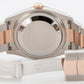 2023 PAPERS Rolex DateJust Rhodium Two-Tone Rose Gold 36mm 126201 Watch BOX