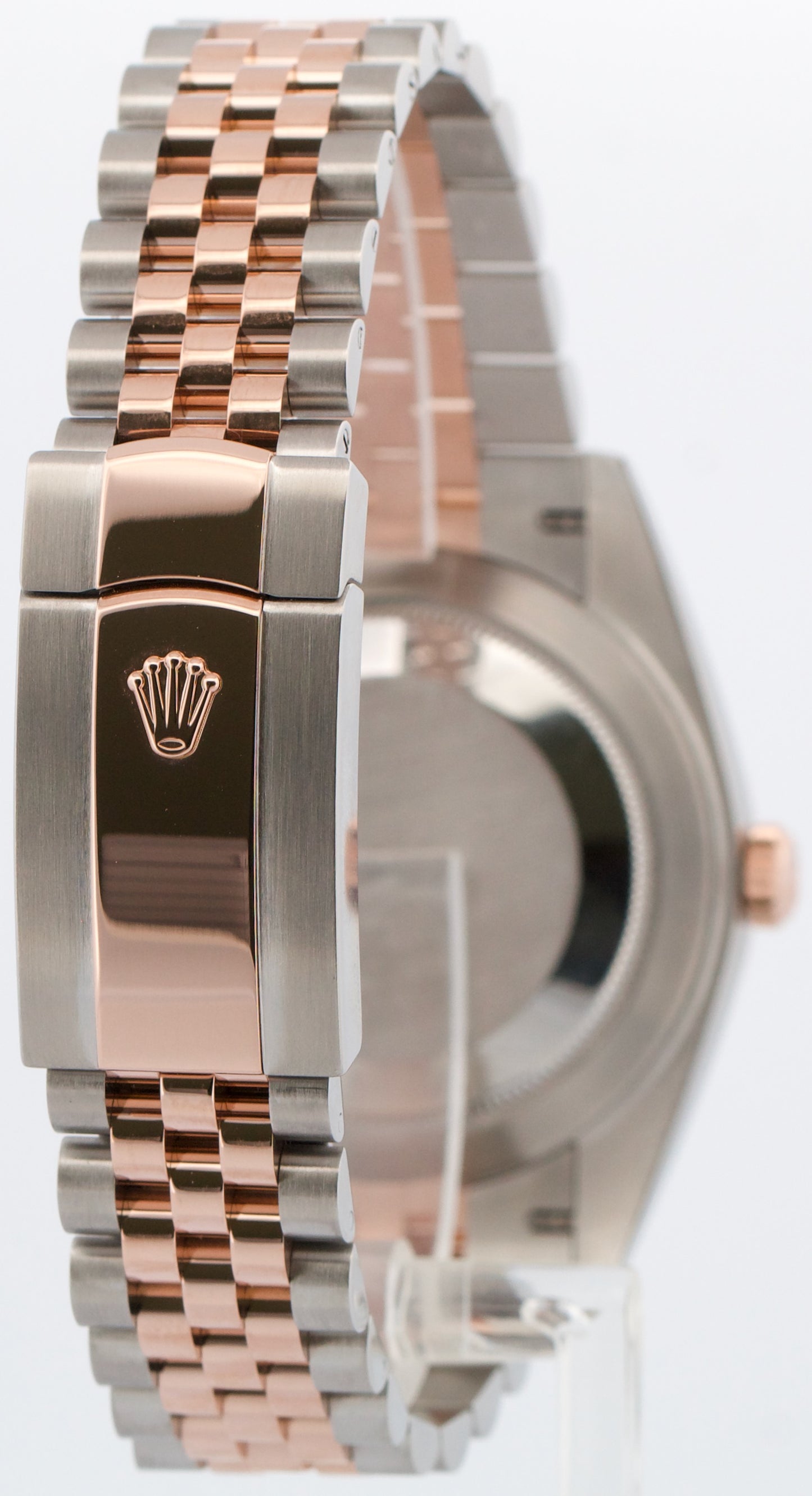 Rolex DateJust 41 Rhodium WIMBLEDON 18k Gold Fluted Steel JUBILEE 41mm 126331