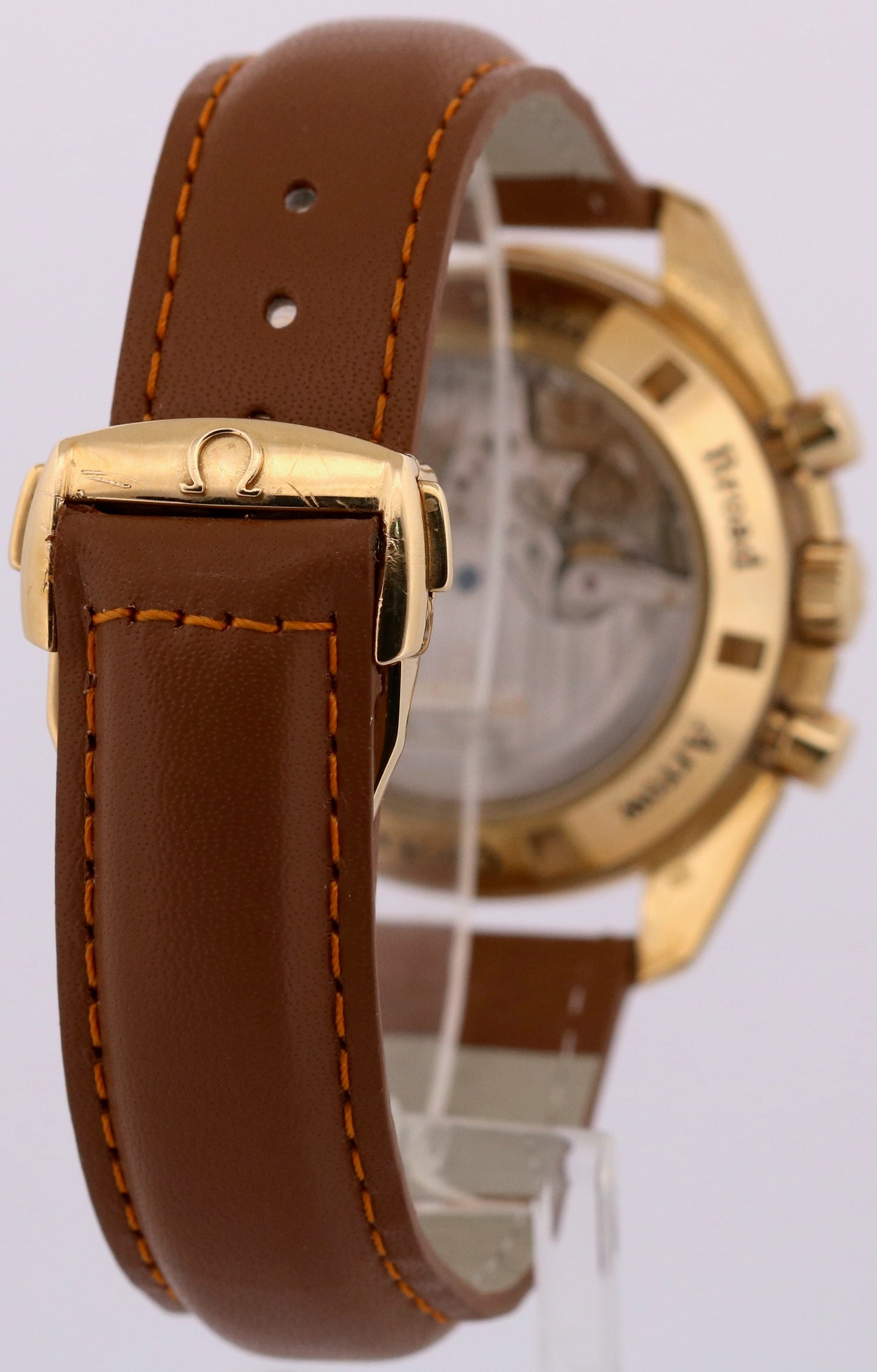 PAPERS Omega Speedmaster Broad Arrow 42mm 18K Gold 321.53.42.50.02.001 BOX