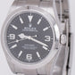 Rolex Explorer I Stainless Steel 39mm 3-6-9 MK2 FULL LUME Oyster Watch 214270