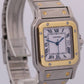 PAPERS Cartier Santos Two-Tone 18k Steel WHITE Roman Automatic 29mm 2961 BOX