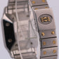 PAPERS Cartier Santos Two-Tone 18k Steel WHITE Roman Automatic 29mm 2961 BOX