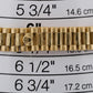 Ladies Rolex DateJust President 26mm DIAMOND BARK 18K Yellow Gold 69288 Watch