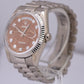 PAPERS Rolex Day-Date President 36mm COPPER JUBILEE DIAMOND 18K Gold 118239 BOX