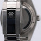 UNPOLISHED 2022 PAPERS Rolex Milgauss BLUE 40mm Z-Blue Green Steel 116400 GV BOX