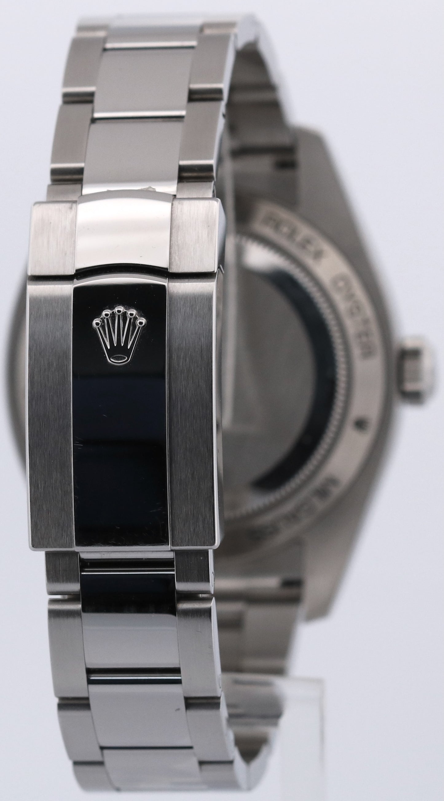 UNPOLISHED 2022 PAPERS Rolex Milgauss BLUE 40mm Z-Blue Green Steel 116400 GV BOX