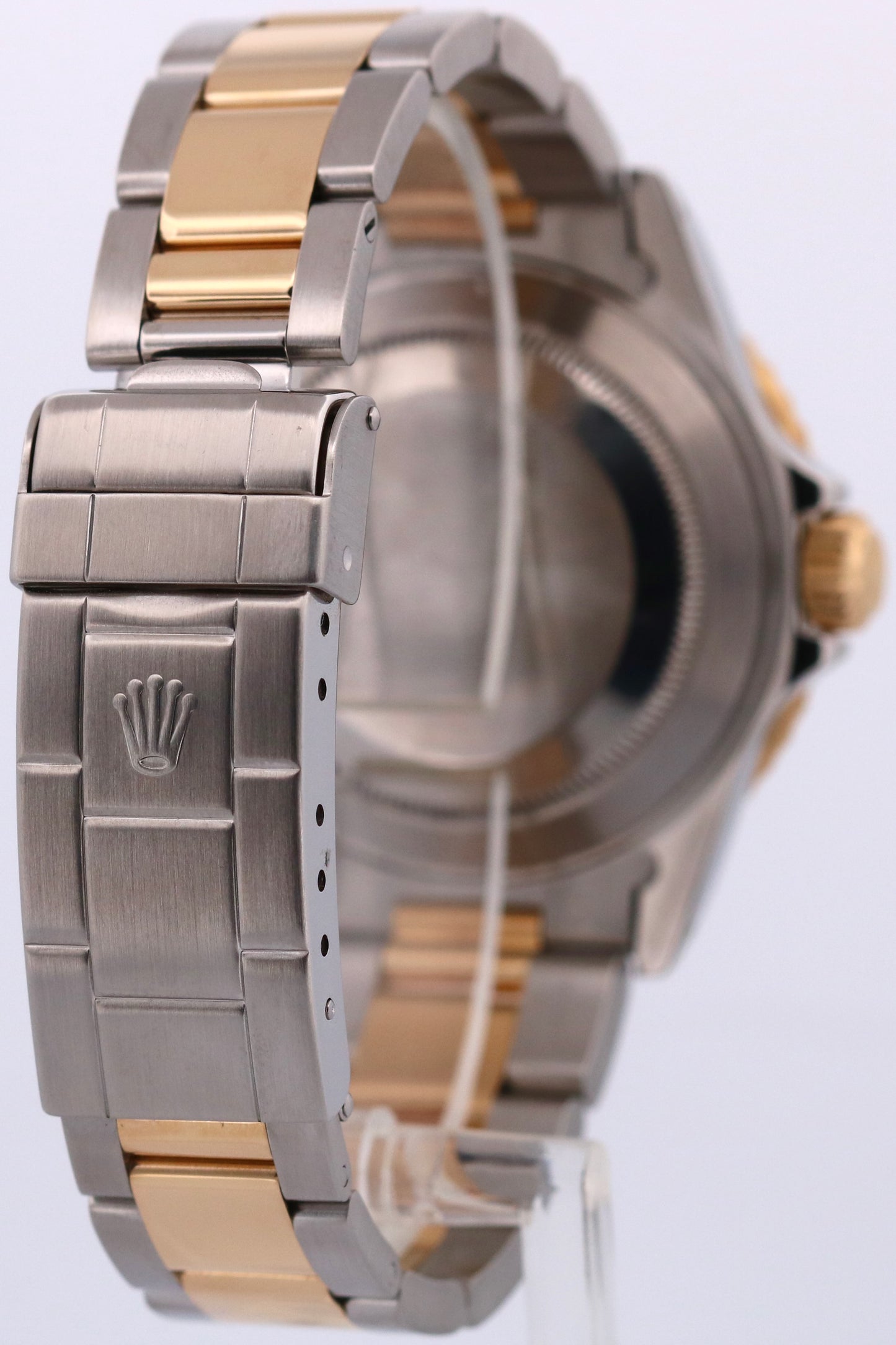 Rolex Submariner Date 40mm BLUE Stainless Steel 18K Yellow Gold Oyster 16613