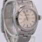 1993 Rolex Oyster Perpetual 24mm SILVER Stainless Steel 18K Gold OYSTER 67194