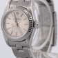 1993 Rolex Oyster Perpetual 24mm SILVER Stainless Steel 18K Gold OYSTER 67194