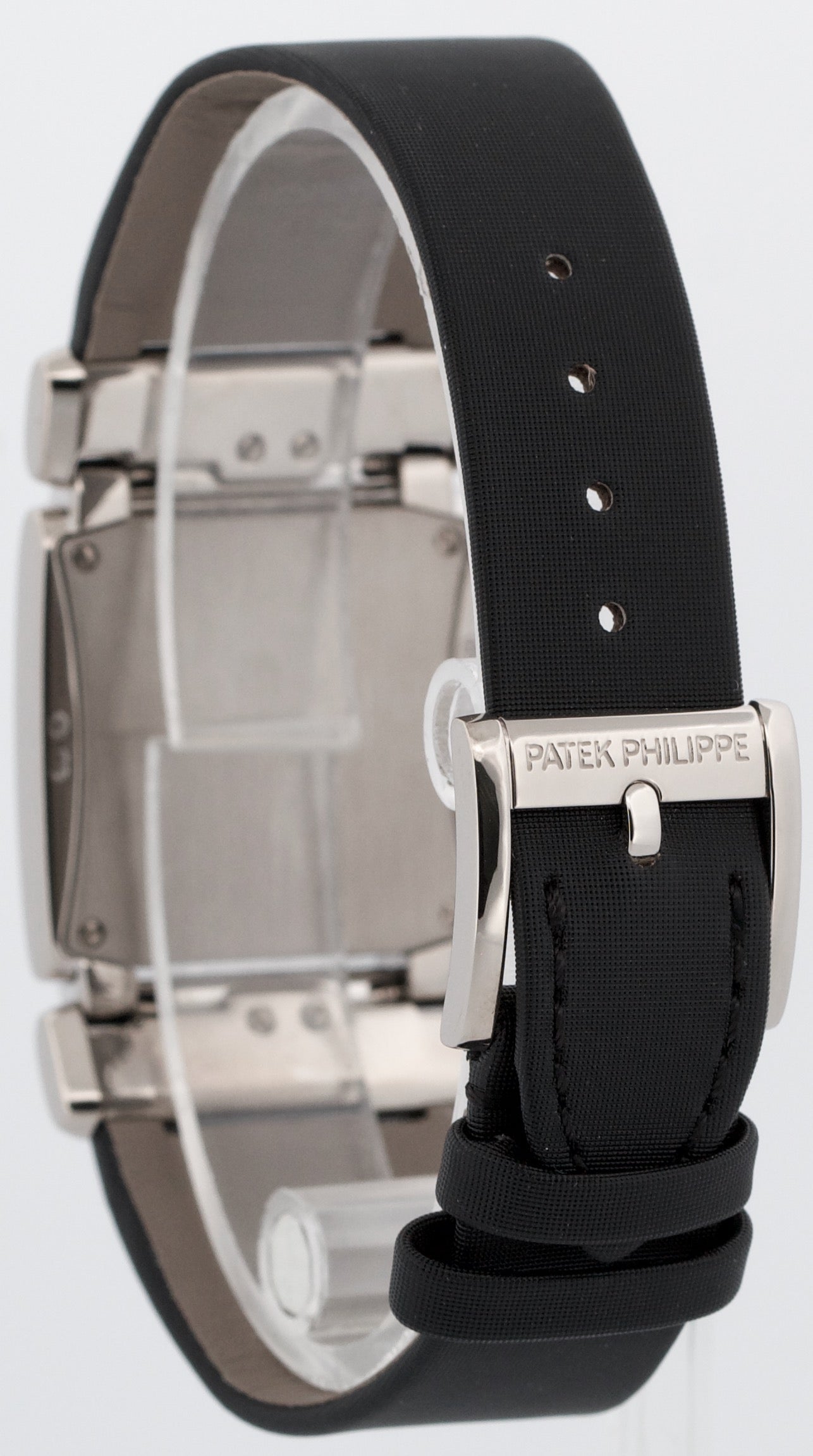 Ladies Patek Philippe Twenty-4 RHODIUM DIAMOND Satin 18K White Gold 30mm 4920G