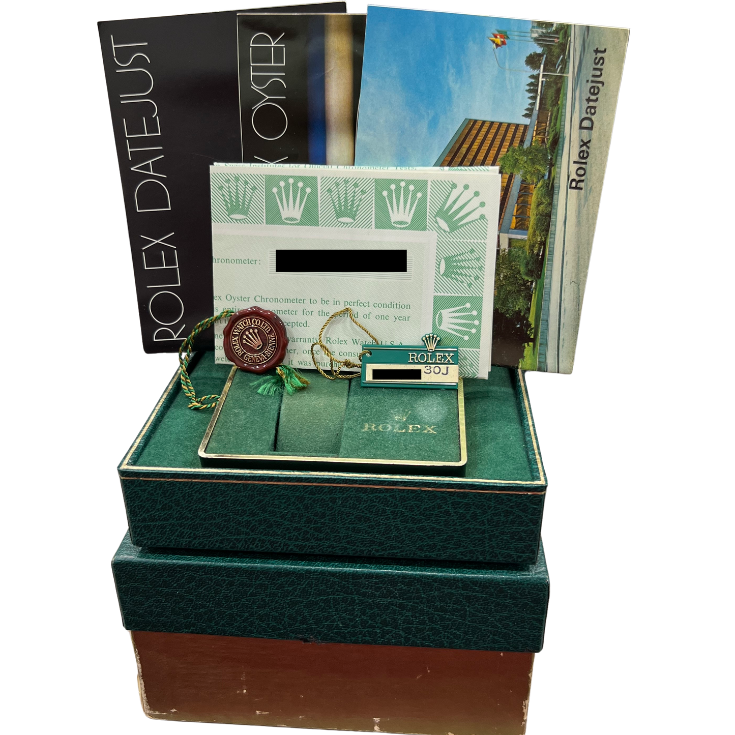 PAPERS Rolex DateJust 36mm Champagne Two-Tone Steel Yellow Gold Watch 16013 BOX