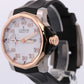 PAPERS Corum Admiral's Cup WHITE 18K Rose Gold Titanium Rubber 01.0002 48mm BOX