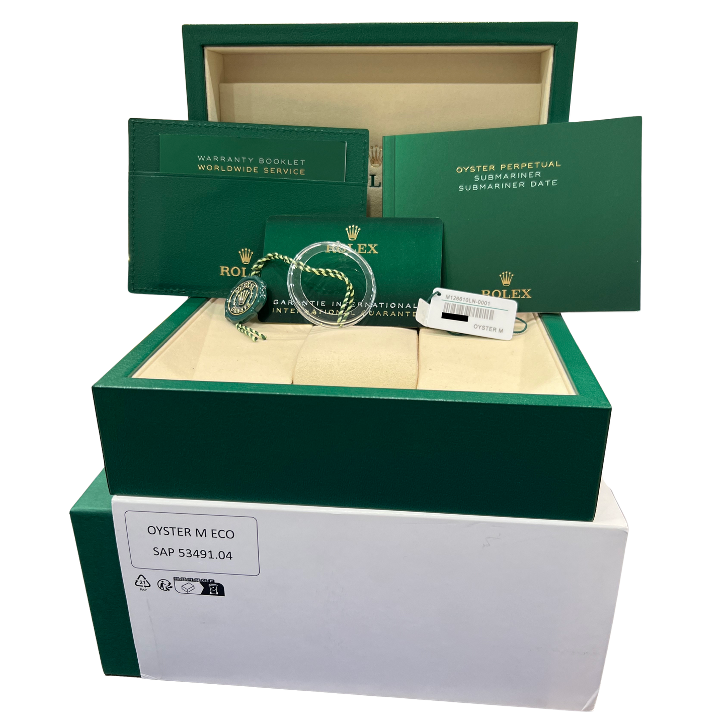 NEW 2025 Rolex Submariner 41mm Date Stainless Steel Ceramic Watch 126610 LN BOX