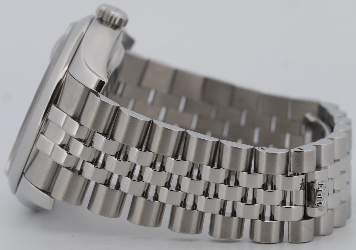 Rolex DateJust 36 BLACK Stainless Steel JUBILEE 36mm Smooth RED ROULETTE 116200