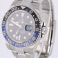 Rolex GMT-Master II BATMAN Stainless Steel Blue Black 40mm 116710BLNR Watch