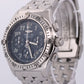 Breitling Chronoracer Rattrapante BLUE Quartz Steel 39mm A69048 Watch