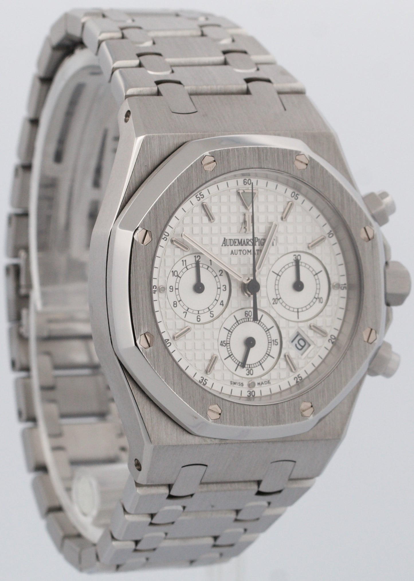 Audemars Piguet Royal Oak Chronograph WHITE Stainless 39mm 25860ST.OO.1110ST.05