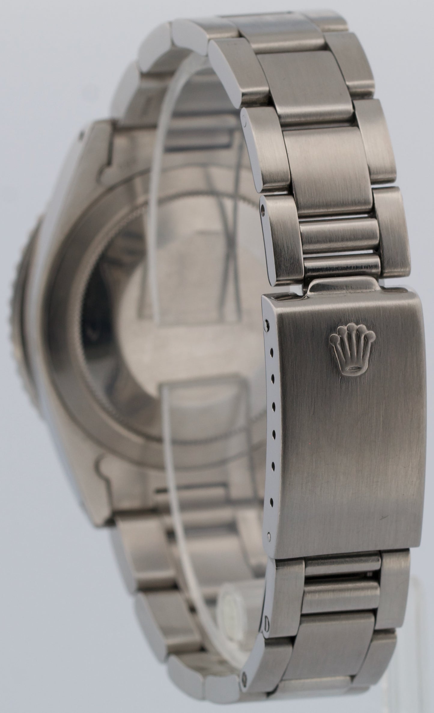 VINTAGE 1978 Rolex GMT-Master PEPSI Red Blue Steel THICK CASE 40mm 1675 Watch