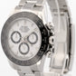 2019 PAPERS Rolex Daytona PANDA White Stainless Steel CERAMIC 40mm 116500 LN BOX