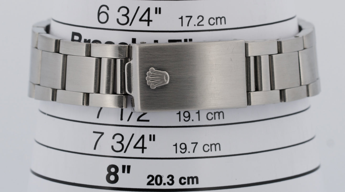 VINTAGE 1978 Rolex GMT-Master PEPSI Red Blue Steel THICK CASE 40mm 1675 Watch