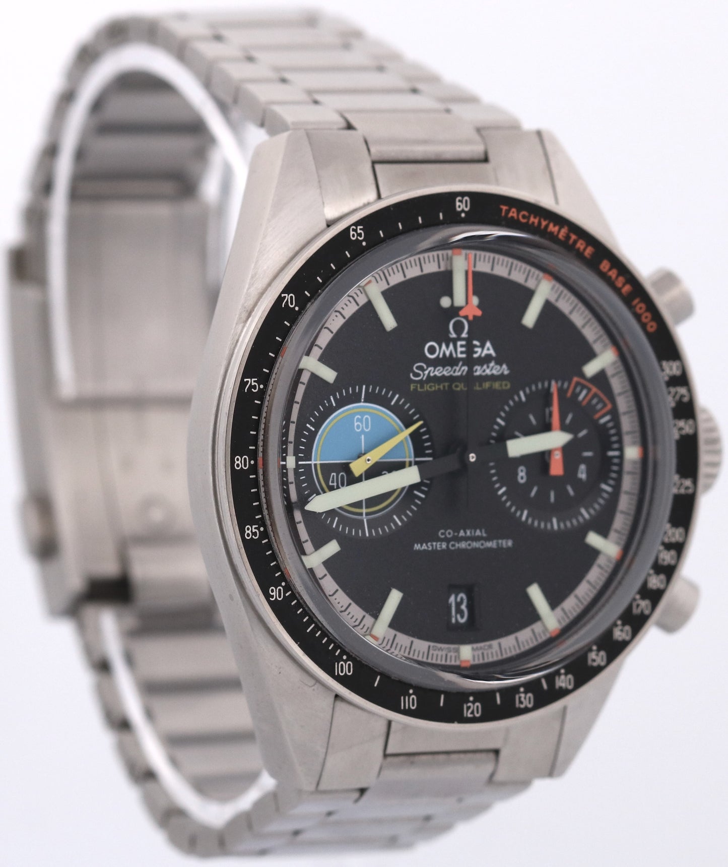 2025 PAPERS Omega Speedmaster PILOT Black 40.85mm 332.10.41.51.01.002 Watch BOX