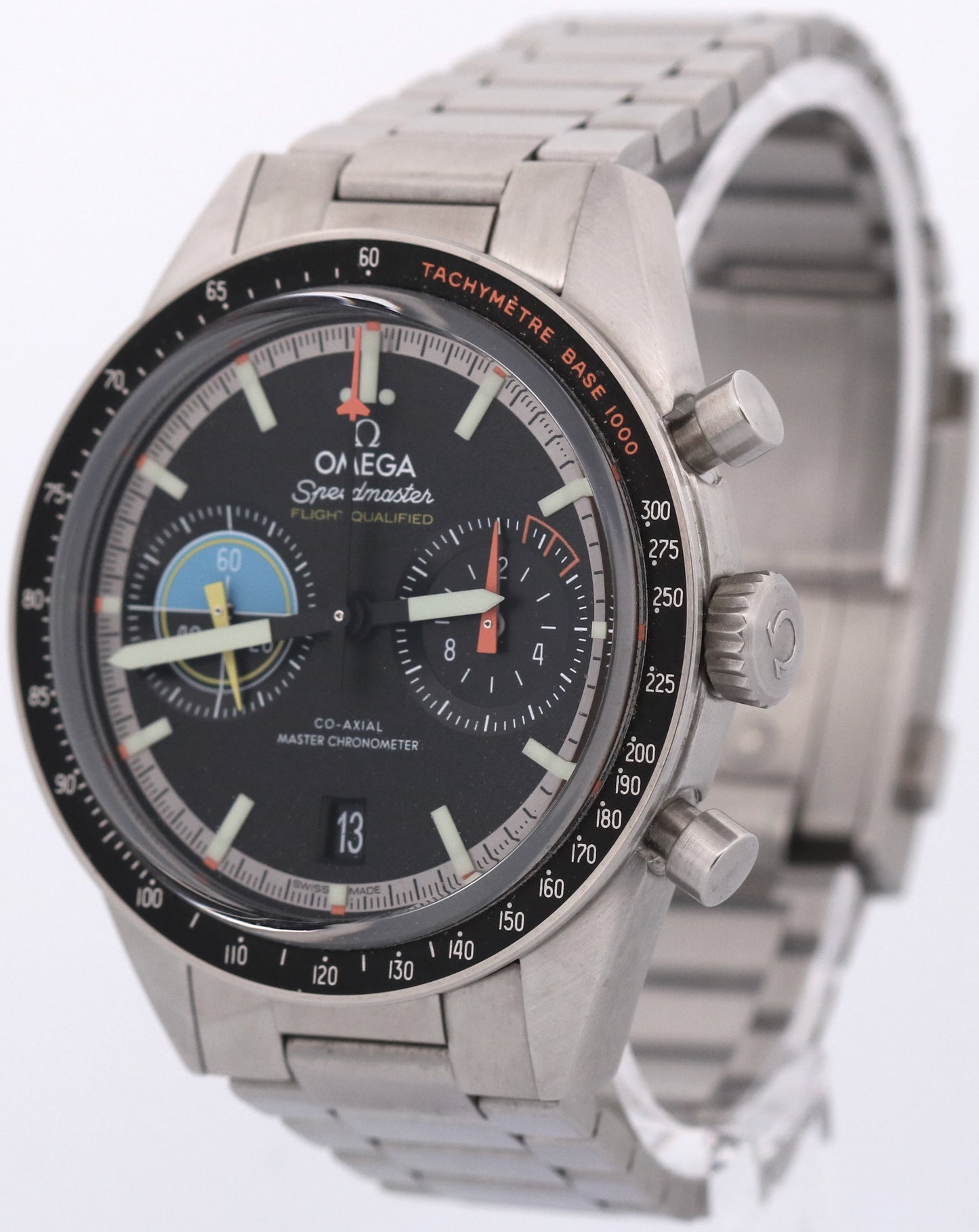 2025 PAPERS Omega Speedmaster PILOT Black 40.85mm 332.10.41.51.01.002 Watch BOX