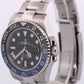 PAPERS Rolex GMT-Master II BATMAN Blue Black OYSTER 40mm 126710 BLNR Watch BOX