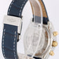 Breitling Chrono Cockpit Two-Tone 18k Gold Steel Blue Roman 39mm B13357 Watch