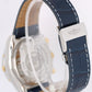 Breitling Chrono Cockpit Two-Tone 18k Gold Steel Blue Roman 39mm B13357 Watch