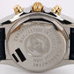 Breitling Chrono Cockpit Two-Tone 18k Gold Steel Blue Roman 39mm B13357 Watch