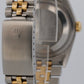 Rolex DateJust 36mm MOP ROMAN 18K Yellow Gold Fluted Steel JUBILEE 16233 Watch