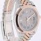 Rolex DateJust 41 Two-Tone 18k Rose Gold Steel WIMBLEDON Jubilee 126331 Watch