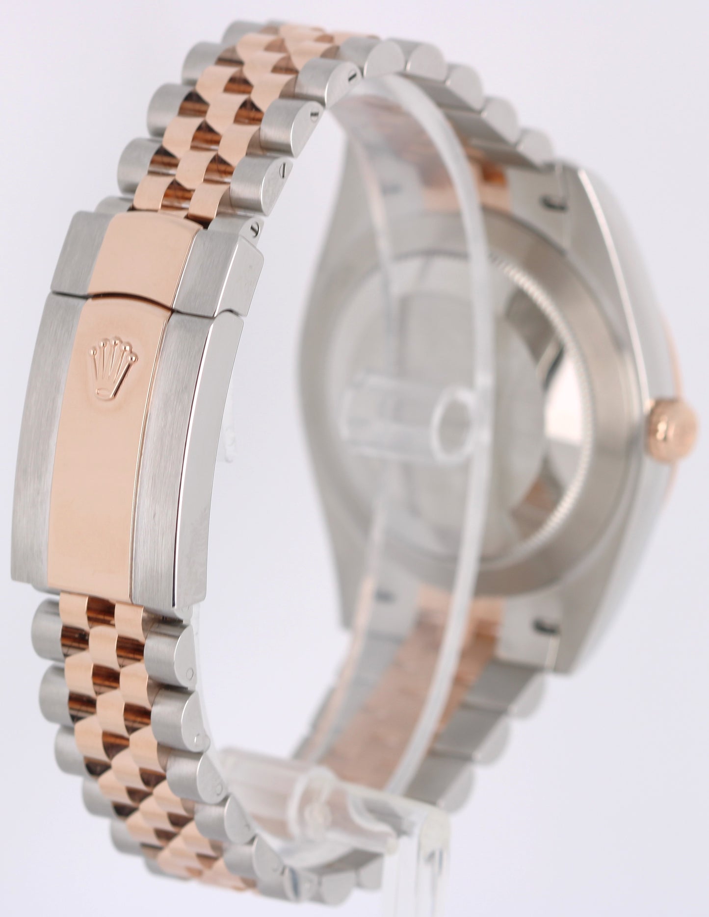 Rolex DateJust 41 Two-Tone 18k Rose Gold Steel WIMBLEDON Jubilee 126331 Watch