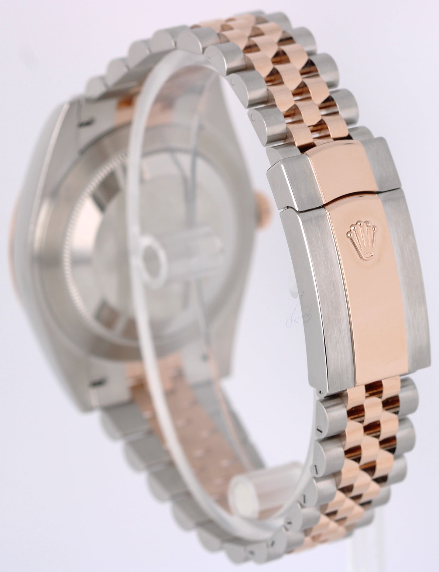 Rolex DateJust 41 Two-Tone 18k Rose Gold Steel WIMBLEDON Jubilee 126331 Watch