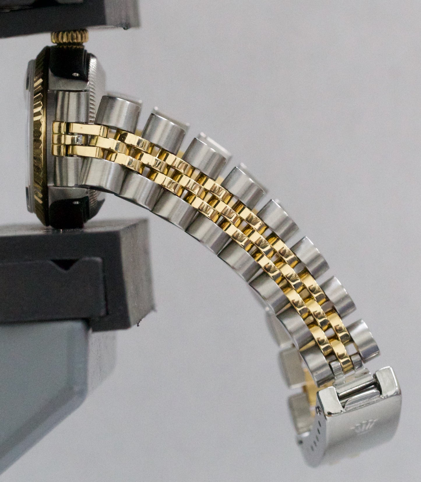 PAPERS Rolex DateJust 26mm IVORY TAPESTRY 18K Gold Steel JUBILEE 69173 Watch BOX