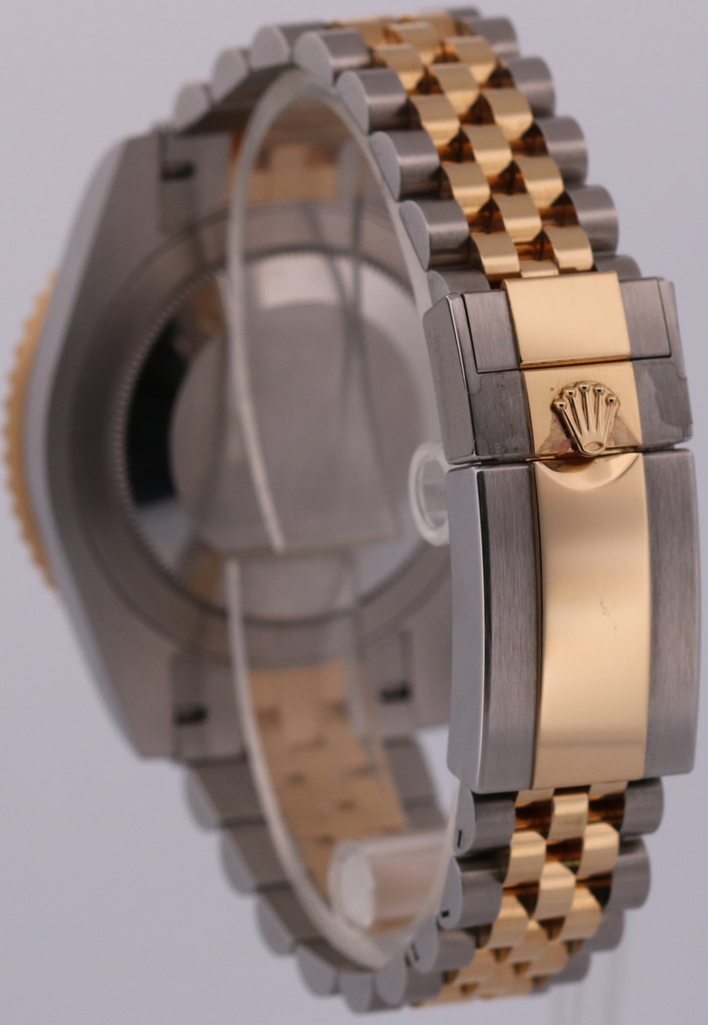 2025 PAPERS Rolex GMT-Master II BLACK 18K Gold JUBILEE Steel 126713 GRNR BOX