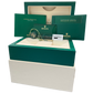 PAPERS Rolex Air-King 40mm Green Black Stainless Steel Watch 126900 BOX