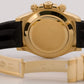 2021 PAPERS Rolex Daytona BLACK DIAMOND 18K Gold Rubber Oysterflex 116518 LN BOX